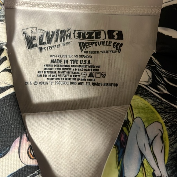 Elvira goth skirt - Picture 2 of 3